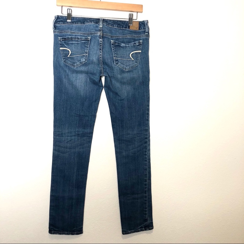 American Eagle Skinny Stretch Jeans Size 4 - Picture 3 of 6